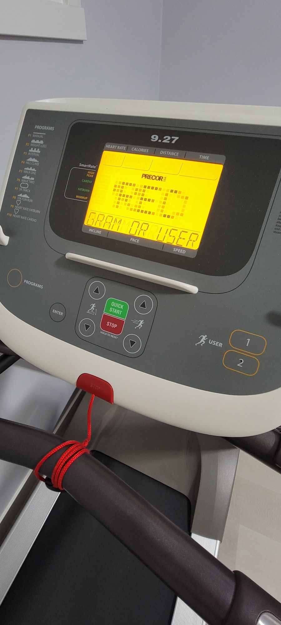 New Precor 9.27 Treadmill