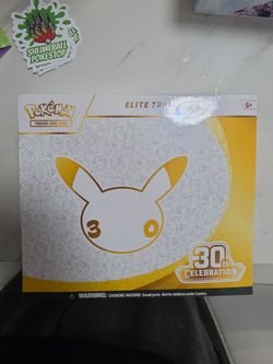 Pokemon trading card game 30th anniversary celebration ETB