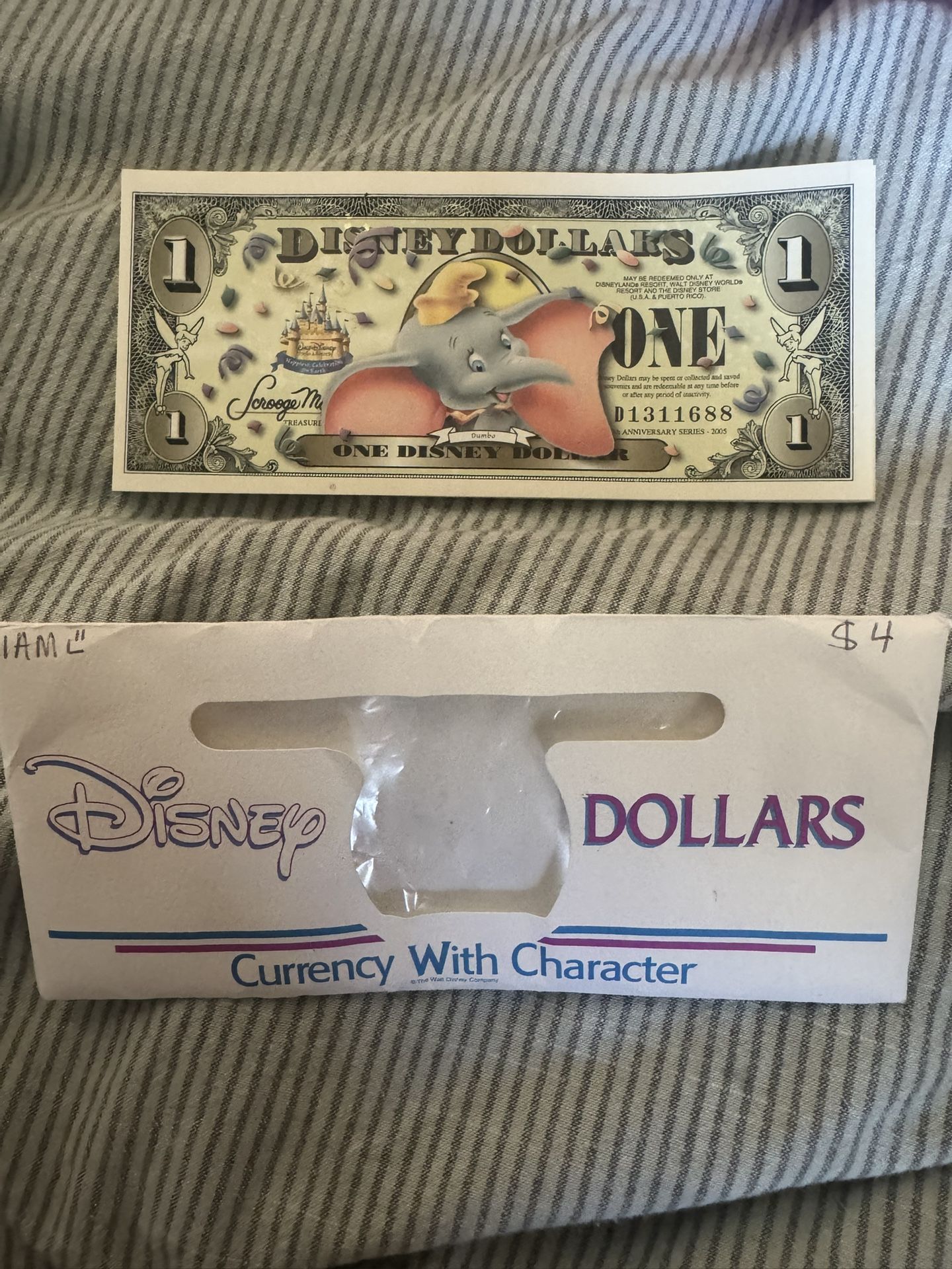 Disney Dollars 2005