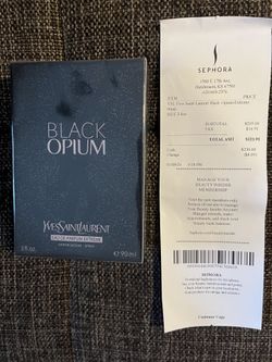 YSL black opium