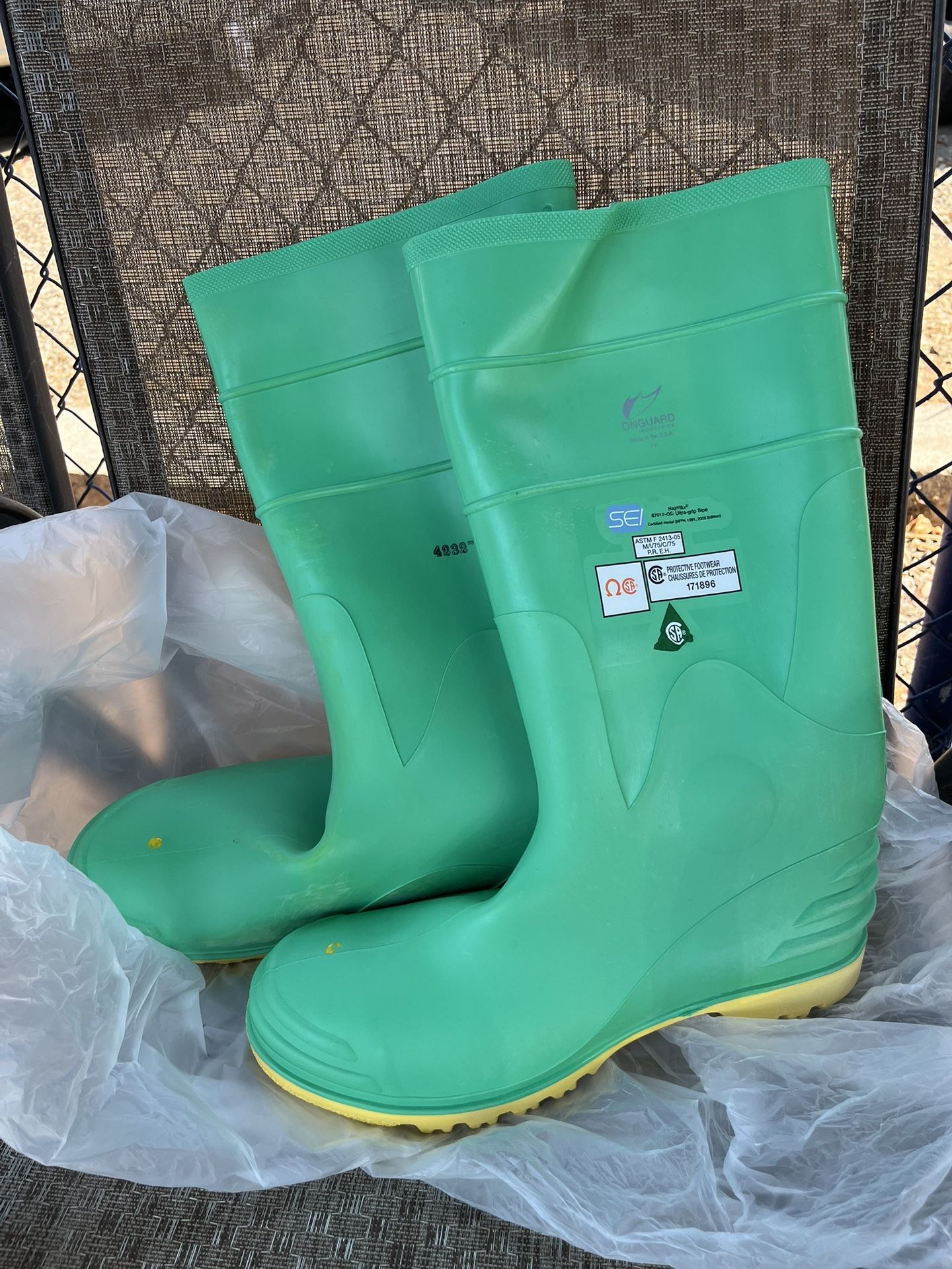 OnGuard Hazmax Hazmat Steel Toe Boots