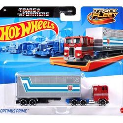 Hot wheels track fleet Optimus Prime