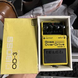 Boss Bass Overdrive 