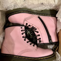 Kids Pink Dr Martens 