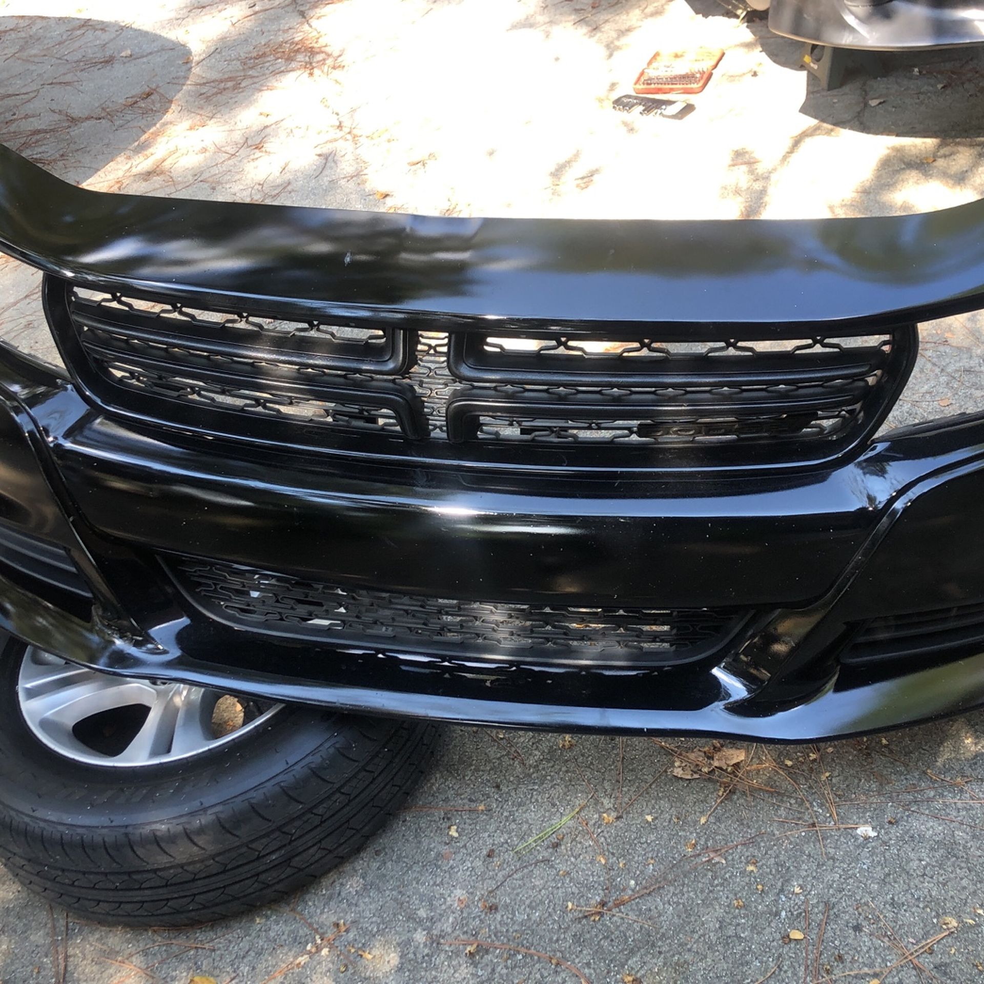 2015 Dodge Charger Bumper Black