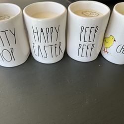 Rae Dunn Easter Candle Set Of 4