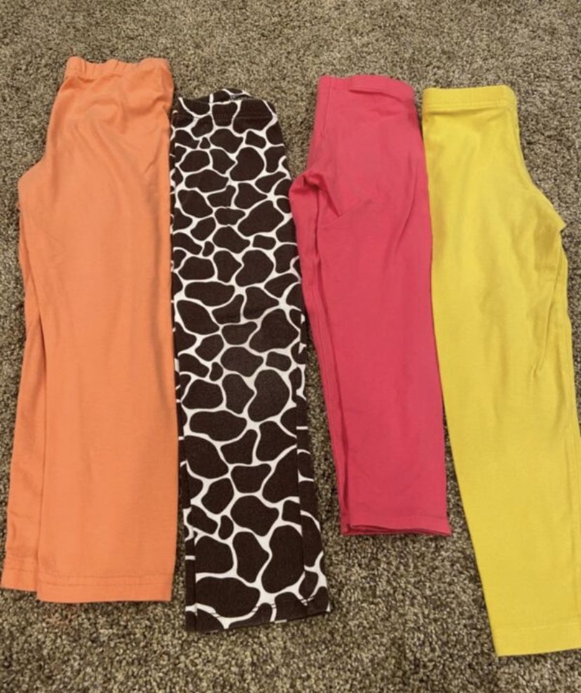 Girls 5/6 leggings lot