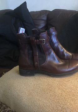 ECCO leather short boot