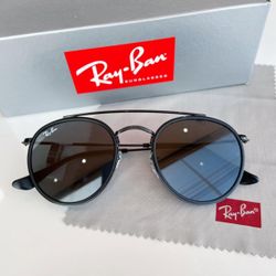 Rayban Round Double Bridge 51mm Unisex 