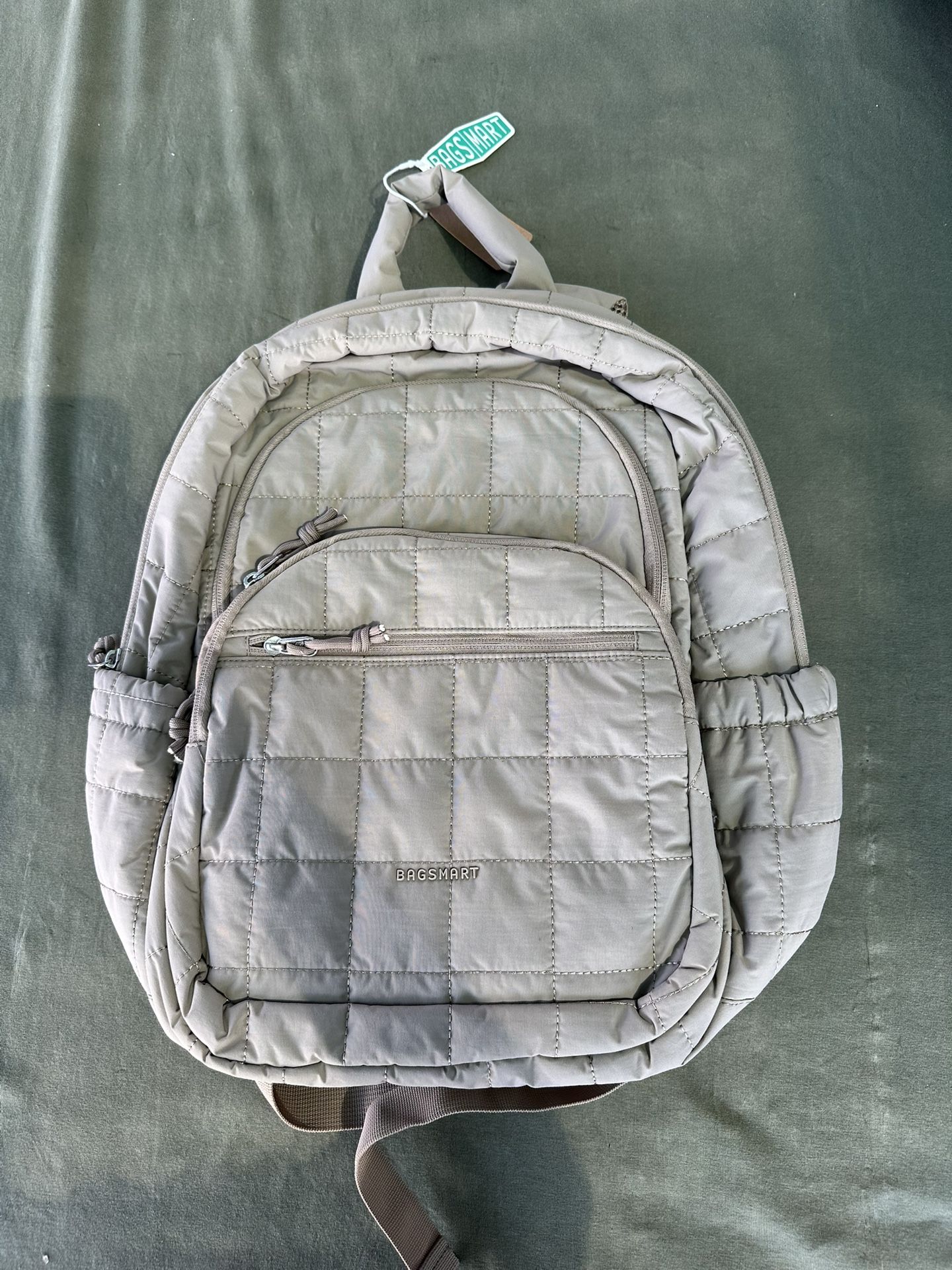 Beige Bagsmart College Backpack