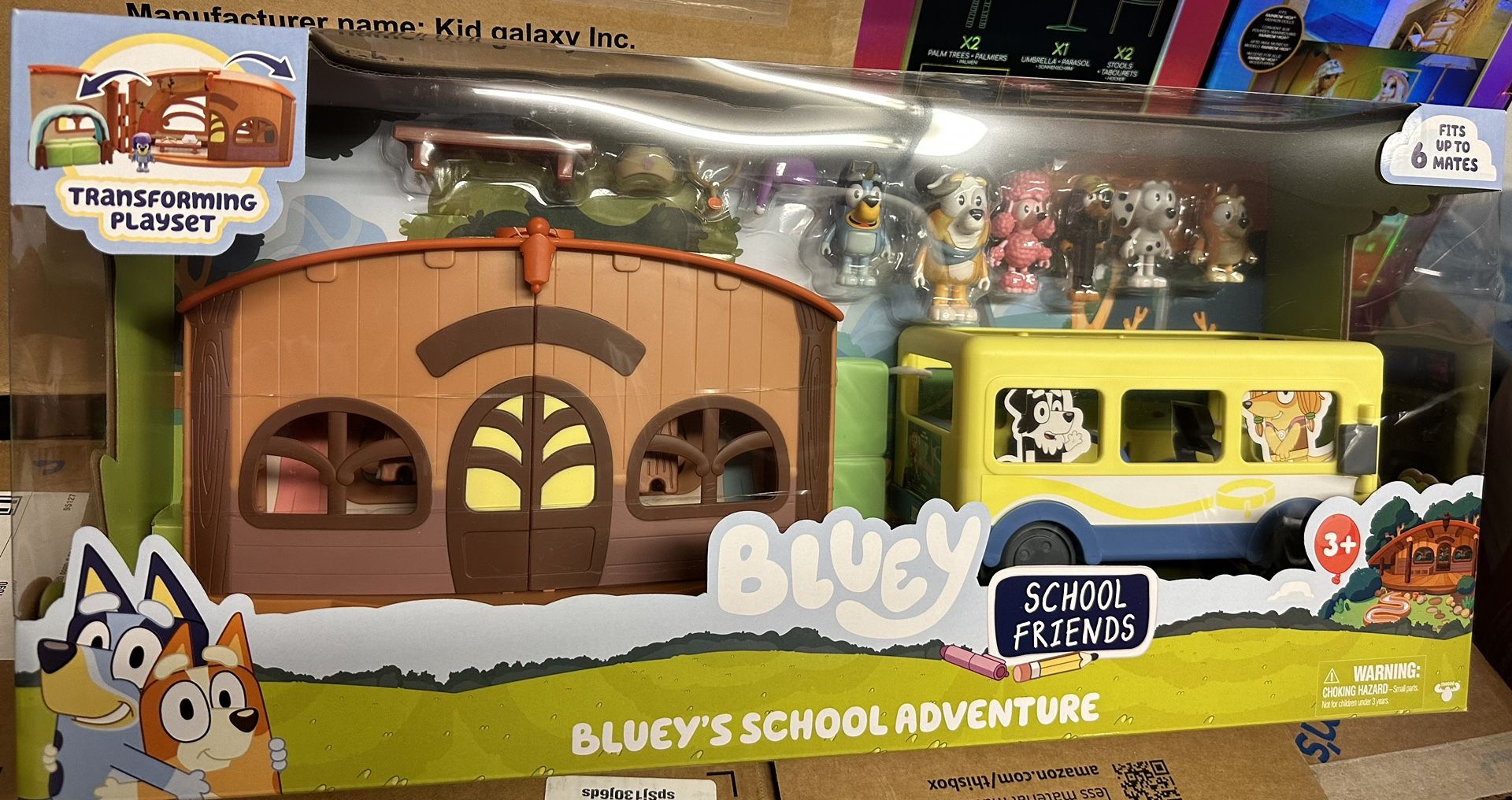 blueys school adventure set