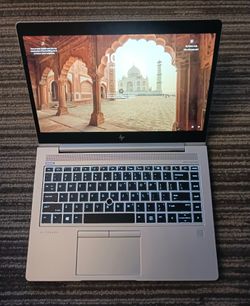 TouchScreen HP EliteBook Laptop AMD Ryzen 5 Pro CPU 16GB RAM 512GB NVMe SSD 1080P LCD Webcam ATI Radeon Graphics Windows 11 Professional 