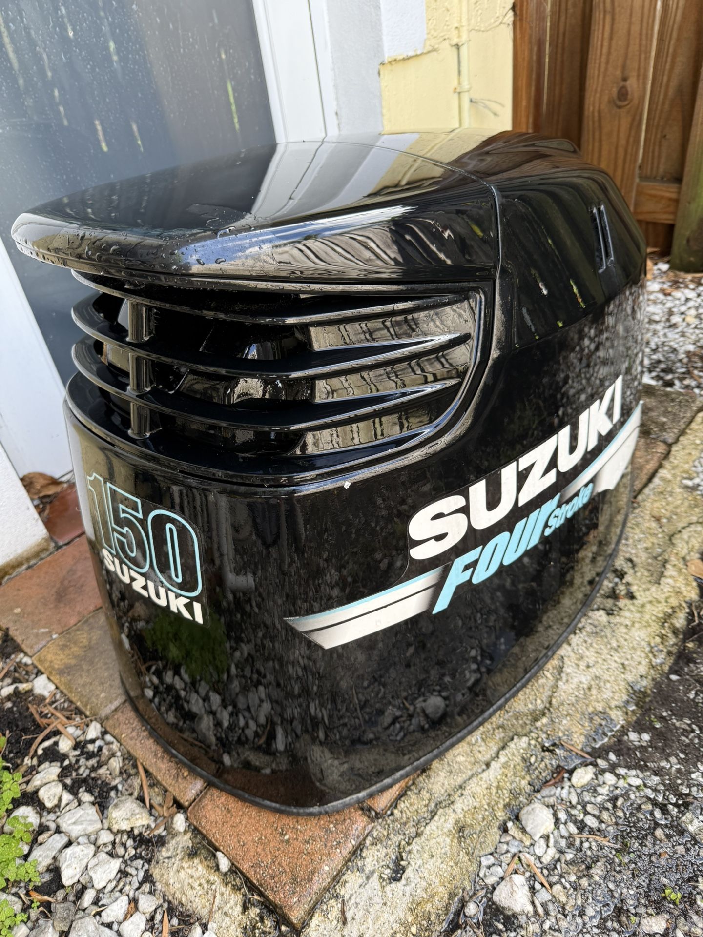 Suzuki 150 Outboard Motor Cowling Hood Cowl