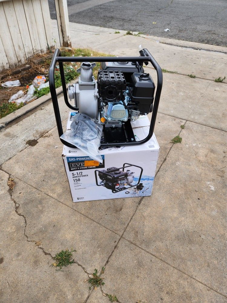 Exclusive
Everbilt
5.5 HP Gas-Powered Utility Pump