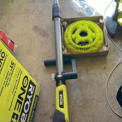 Ryobi 18 V Telescoping Power Scrubber 