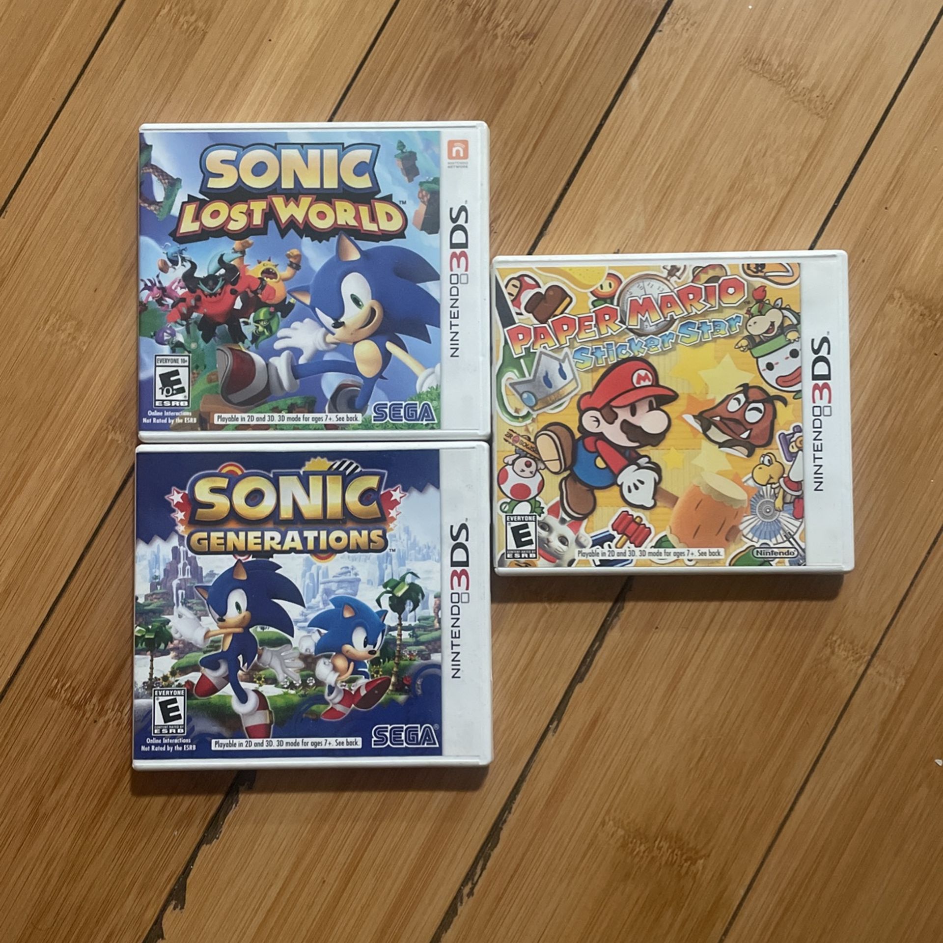 Nintendo 3DS Cartridges - Cases, (Only Cartridges/Cases)