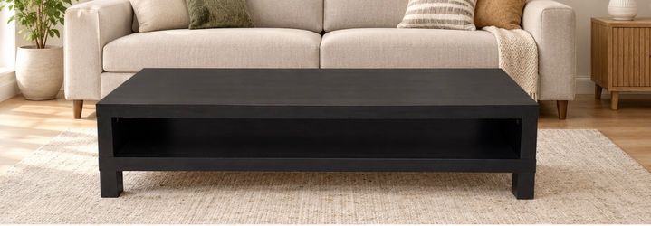 Black Coffee table / TV stand