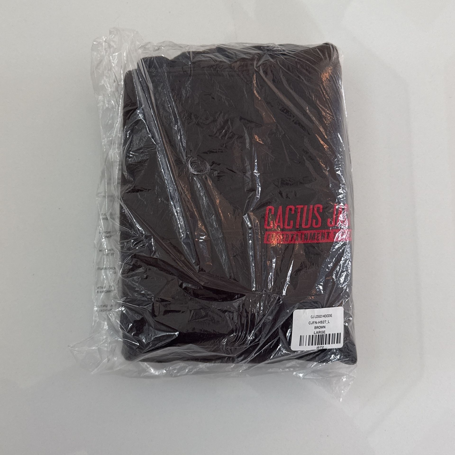 Travis Scott Cactus Jack Logo Hoodie - Brown (Large) | Brand New