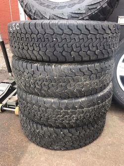 235/85/16 all terrain Good condition