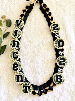 Graduation sash/ graduation leis/ ribbon sash/ custom leis/ custom sash