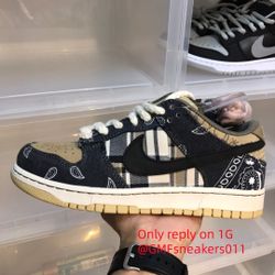 Tr.avis Scott xN.ike SB Dunk Low