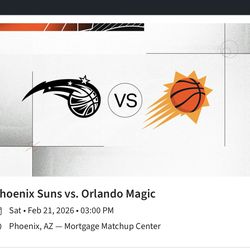Suns vs Magic