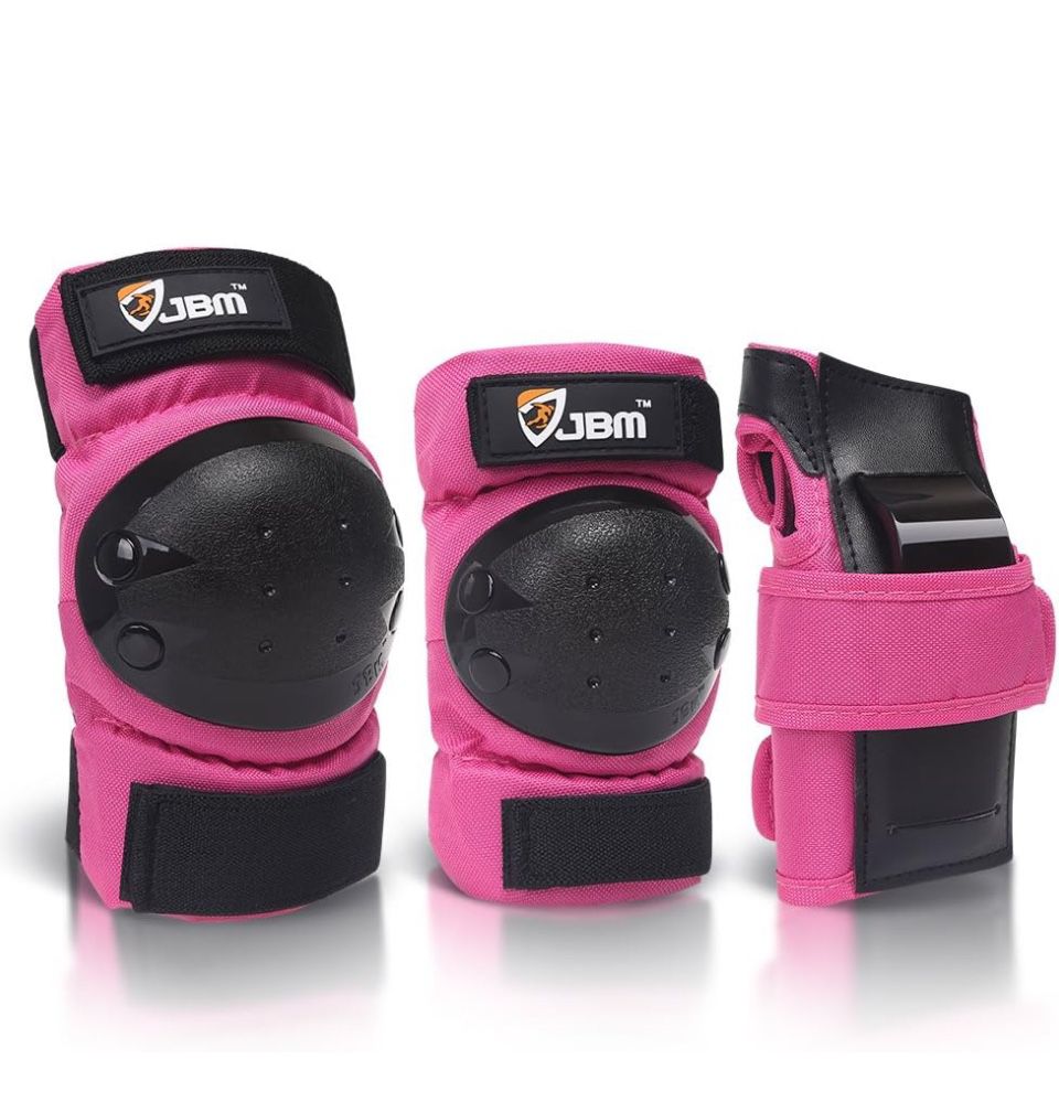 JBM KIDS KNEE AND ELBOW PADS SMALL PINK
