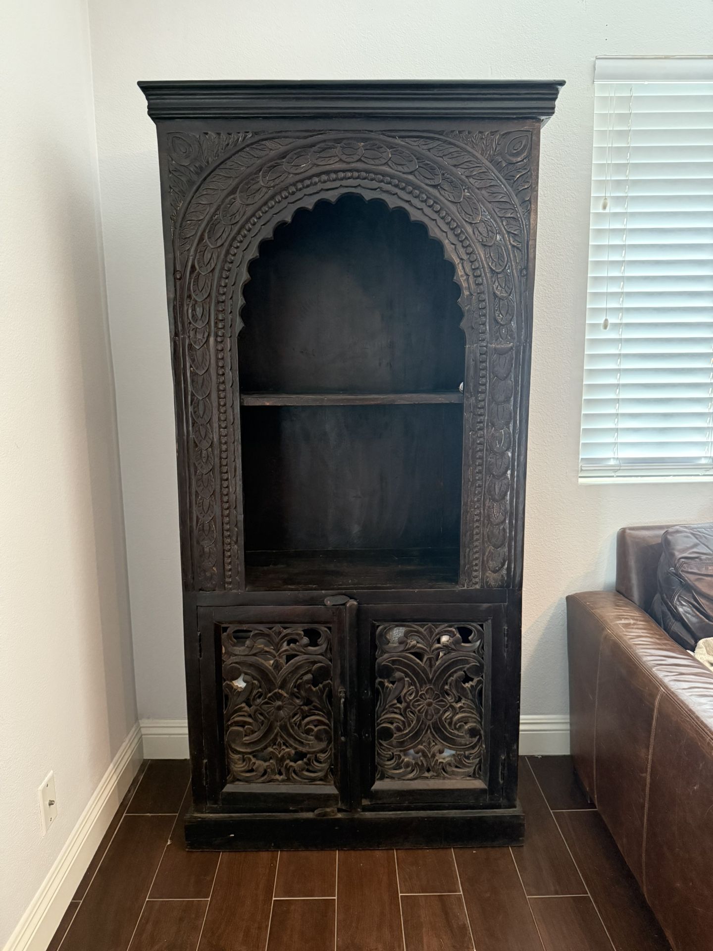 Antique Bohemian Bookshelf