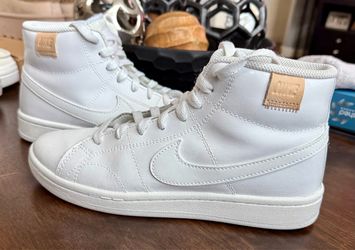 Nike White High-Top Sneakers