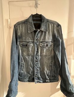 Guess Denim Jacket Men Size M