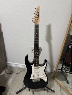 Black Ibanez electric Guitar