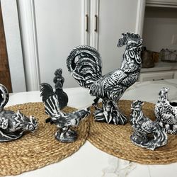 Ceramic Chickens