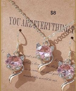 $10. 00 + Sh New Necklaces And Earrings Sets Nickel Free 