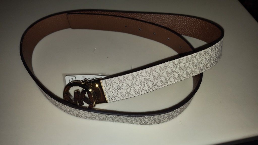 New, Michael Kors, Reversible Belt