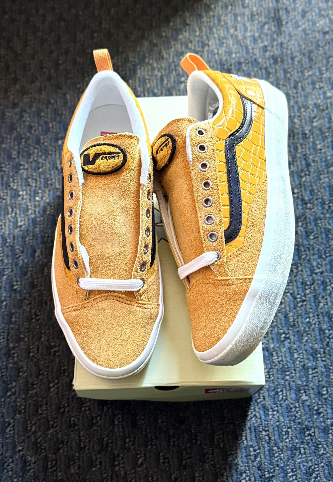 Vans Old Skool 36 Carpet Company Mustard Numbered