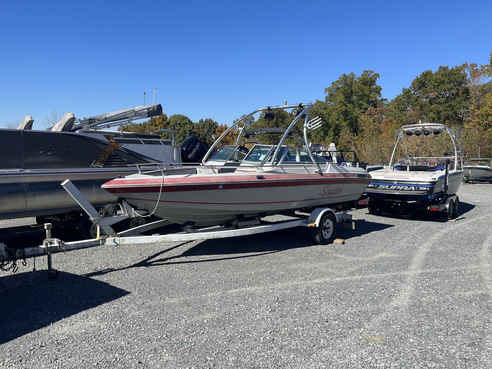 Classic Ski/Wakeboard Boat With Rack, Awesome Motor