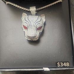 SHAQUILLE  O'NEAL STERLING SILVER NECKLACE
