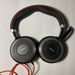 Jabra HSC019 Wired Headphones – Working Great, Good Condition