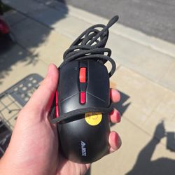 Wired RGB Color LED Computer Mouse