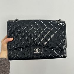 Authentic Chanel Maci Classic Single Flap Bag