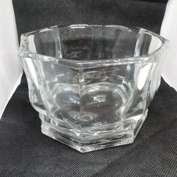 Vintage Octagon Class Candy Bowl