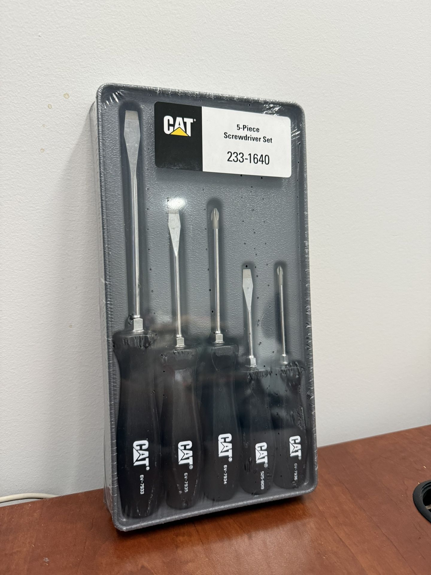 CAT Snap-On 5 set Screwdrivers