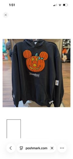 Disneyland Resort Mickey Pumpkin Halloween Hoodie