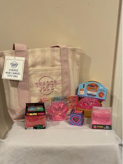 Squishy’s &  Trader Joe's Mini Tote