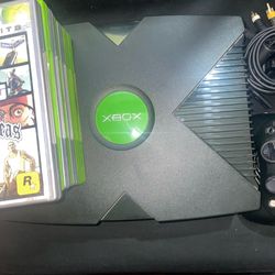 Microsoft Xbox Bundle With Games