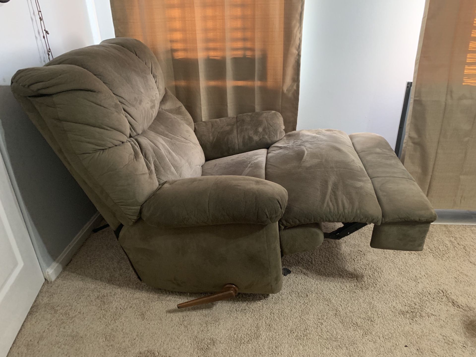 Recliner Sofa Chair-tan/beige