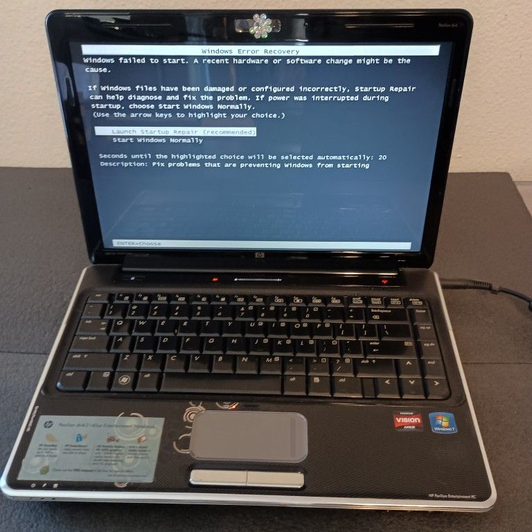 HP Pavilion dv4-2140us 14.1" Entertainment Notebook Computer - As Is For Parts