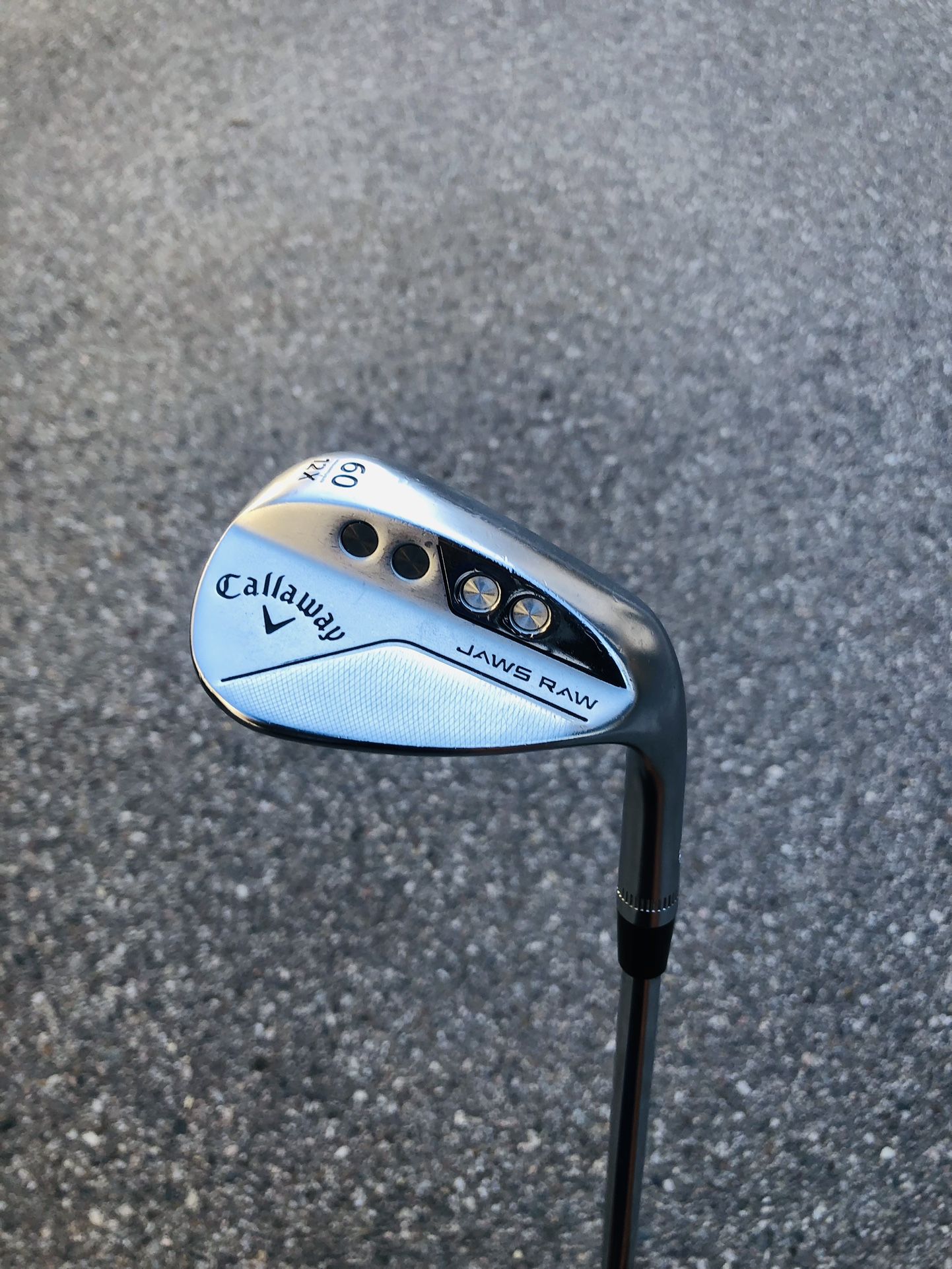 Callaway Jaws Raw Full Toe Chrome 60° Lob Wedge