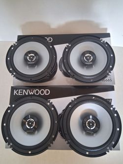 KENWOOD 2 PAIRS 6.5 INCH 2 WAY 300 WATTS CAR SPEAKER