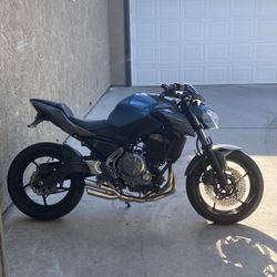 2019 Z650 , 2600 Miles  $6500All Stock Parts I Still Have Including Stock Exhaust